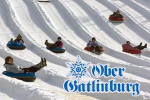 Snow-Tubing Family Fun Winter Activity at Ober Gatlinburg