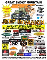 Smoky Mountain Jeep Invasion 2016