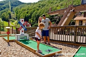 Miniature Golf at Ober Gatlinburg