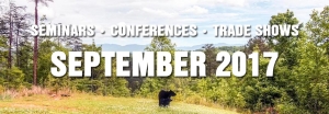 September 2017 Christian Conventions, Educational Seminars, Trade Shows in Gatlinburg, Pigeon Forge, Sevierville TN