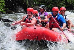 Guys Whitewater Rafting